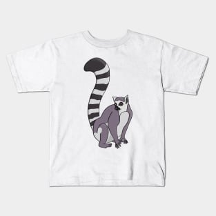 An adorable Lemur Kids T-Shirt